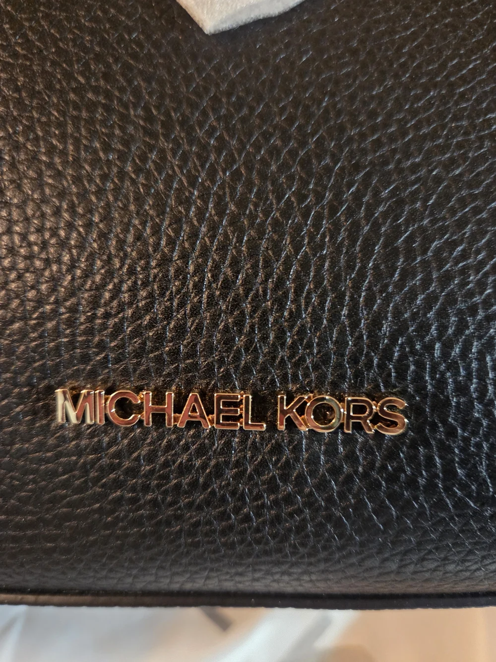 NWT Michael Kors Large Emilia Satchel; Black